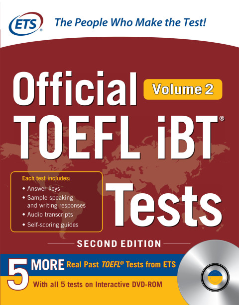 Cover image for book Official TOEFL iBT Tests Volume 2, Second Edition