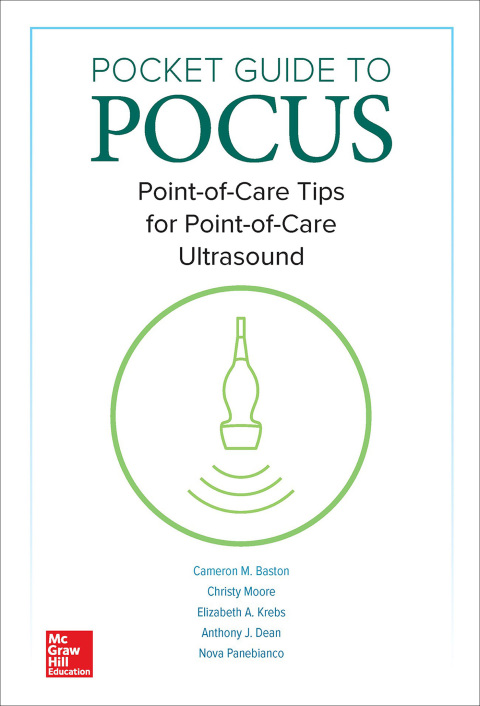 Cover image for book Pocket Guide to POCUS: Point-of-Care Tips for Point-of-Care Ultrasound  (BOOK)