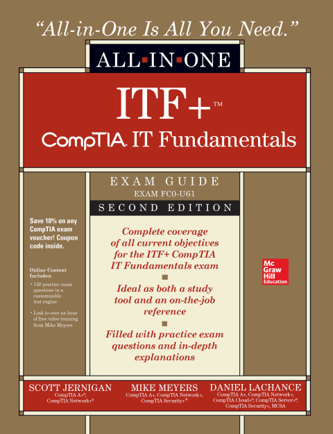 Cover image for book ITF CompTIA IT Fundamentals All-in-One Exam Guide (Exam FC0-U61)
