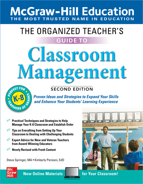 Cover image for book The Organized Teacher's Guide to Classroom Management, Grades K-8, Second Edition
