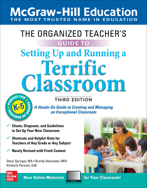 Cover image for book The Organized Teacher's Guide to Setting Up and Running a Terrific Classroom, Grades K-5, Third Edition