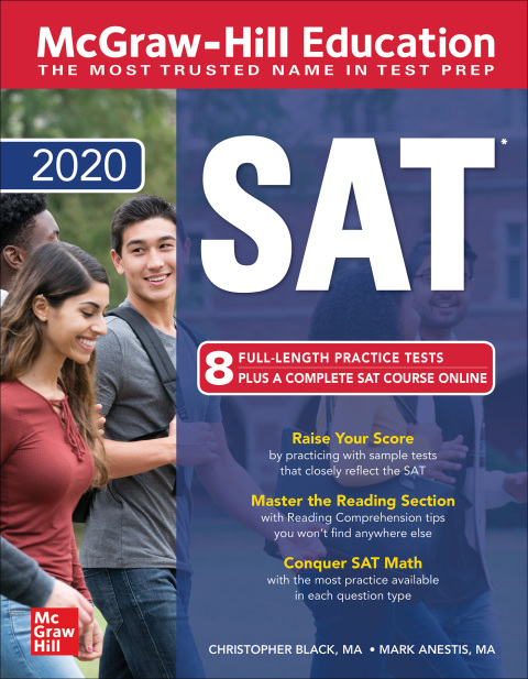 Cover image for book McGraw-Hill Education SAT 2020