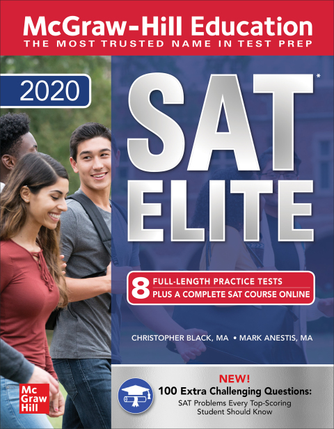 Cover image for book McGraw-Hill Education SAT Elite 2020