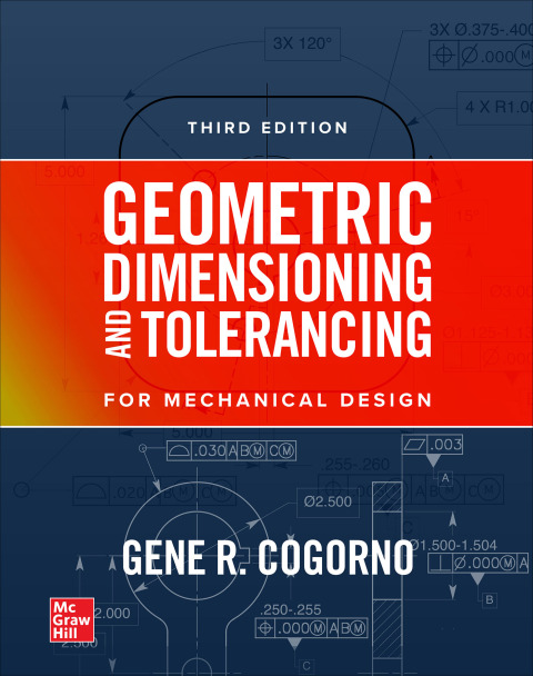 Cover image for book Geometric Dimensioning and Tolerancing for Mechanical Design