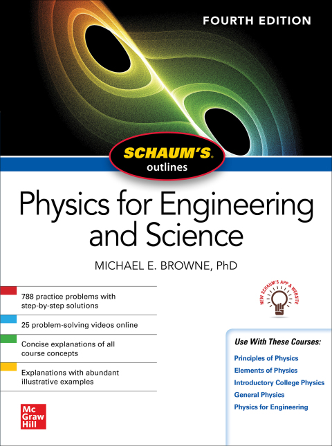 Cover image for book Schaum's Outline of Physics for Engineering and Science