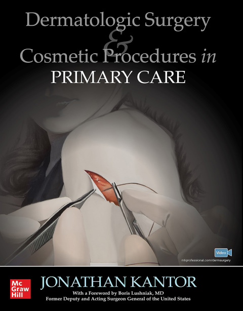 Cover image for book Dermatologic Surgery and Cosmetic Procedures in Primary Care Practice