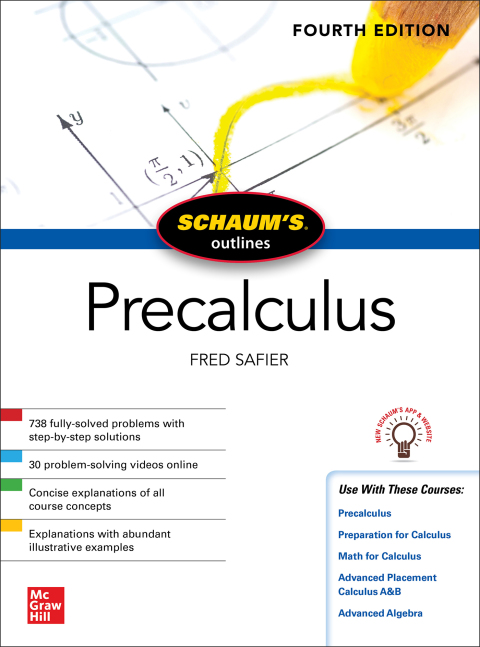 Cover image for book Schaum's Outline of Precalculus