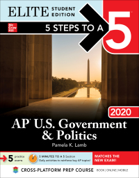 صورة الغلاف: 5 Steps to a 5: AP U.S. Government & Politics 2020 Elite Student Edition 1st edition 9781260454734
