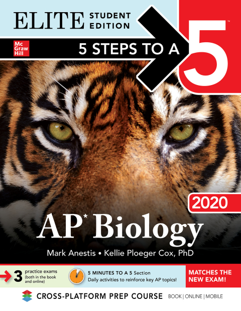 Cover image for book 5 Steps to a 5: AP Biology 2020 Elite Student Edition