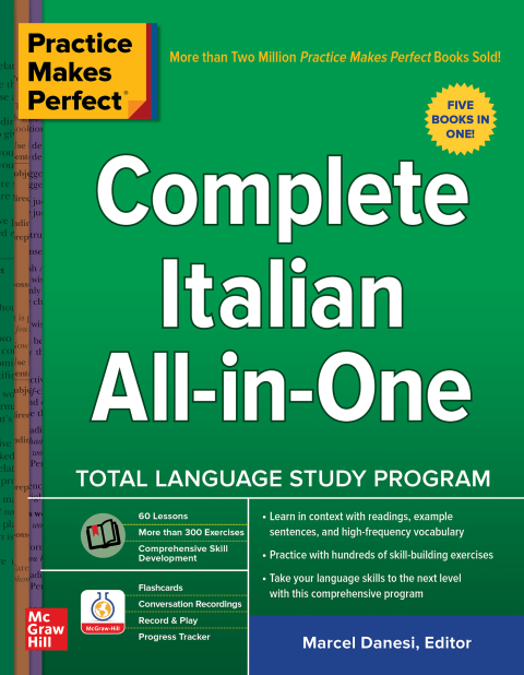 Cover image for book Practice Makes Perfect: Complete Italian All-in-One