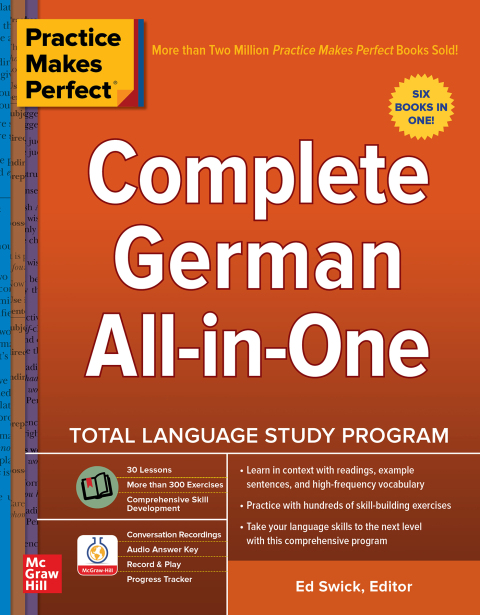 Cover image for book Practice Makes Perfect: Complete German All-in-One