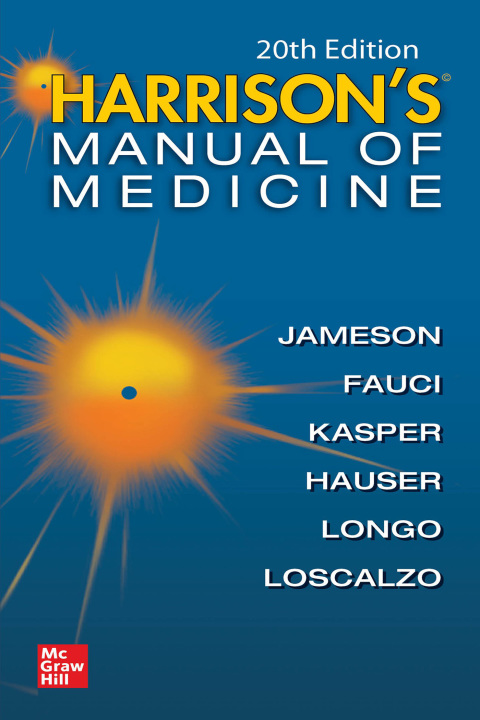 Cover image for book Harrisons Manual of Medicine