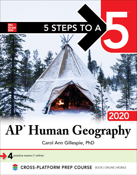 Cover image for book 5 Steps to a 5: AP Human Geography 2020