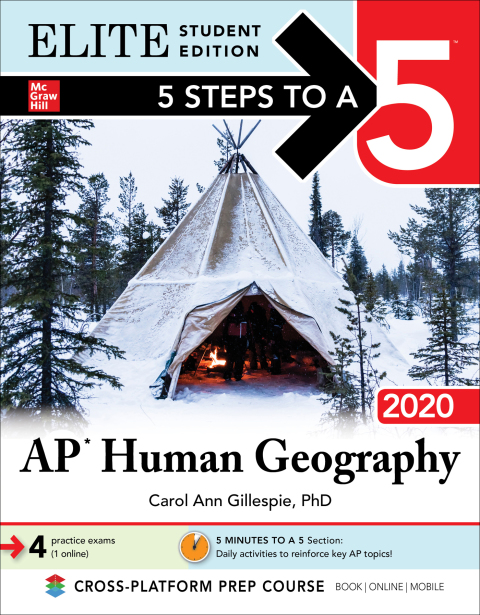 Cover image for book 5 Steps to a 5: AP Human Geography 2020 Elite Student Edition