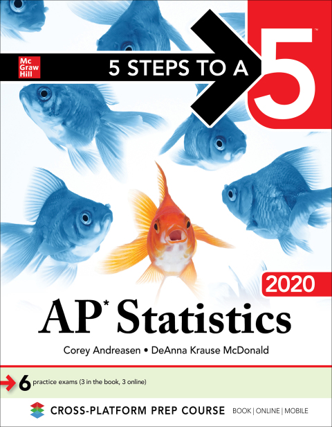 Cover image for book 5 Steps to a 5: AP Statistics 2020