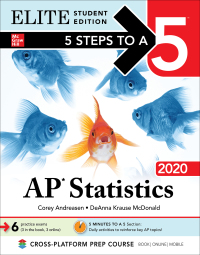 صورة الغلاف: 5 Steps to a 5: AP Statistics 2020 Elite Student Edition 1st edition 9781260455915