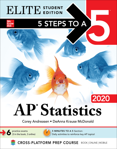 Cover image for book 5 Steps to a 5: AP Statistics 2020 Elite Student Edition