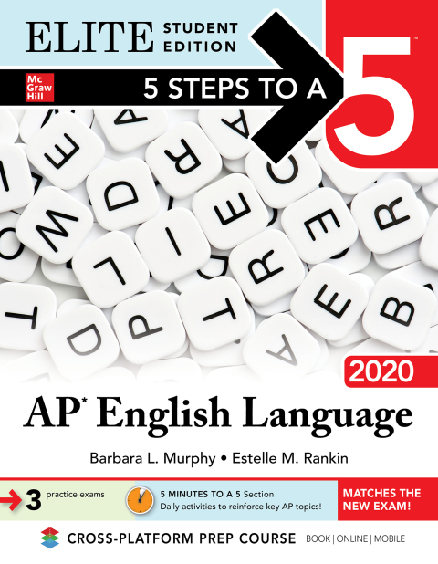 Cover image for book 5 Steps to a 5: AP English Language 2020 Elite Student edition
