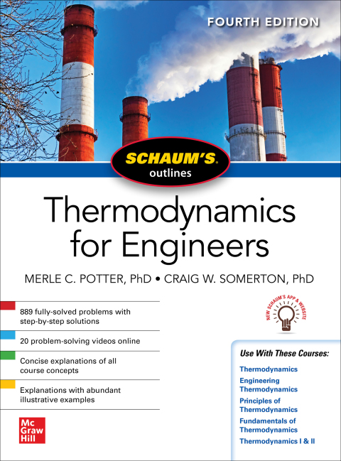 Cover image for book Schaum's Outline of Thermodynamics for Engineers