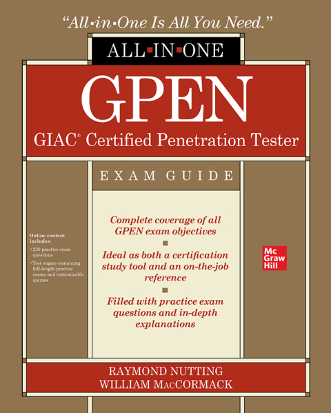 Cover image for book GPEN GIAC Certified Penetration Tester All-in-One Exam Guide