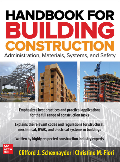 Cover image for book Handbook for Building Construction: Administration, Materials, Design, and Safety
