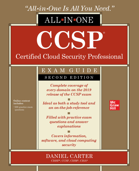 Cover image for book CCSP Certified Cloud Security Professional All-in-One Exam Guide