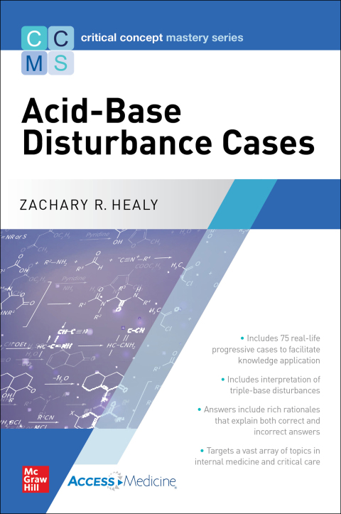 Cover image for book Critical Concept Mastery Series: Acid-Base Disturbance Cases
