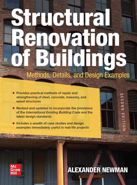 Cover image for book Structural Renovation of Buildings: Methods, Details, and Design Examples, Second Edition