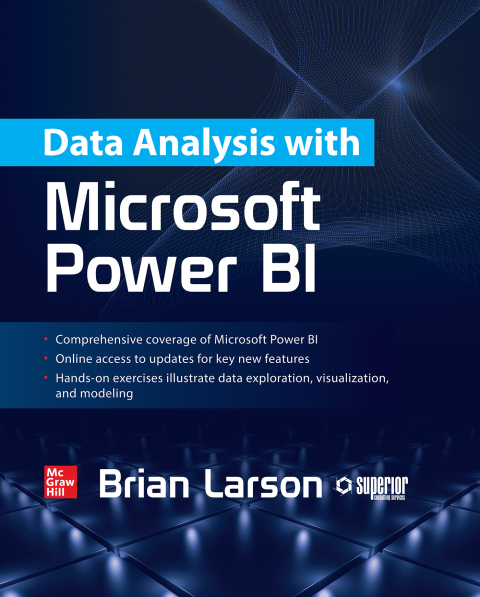 Cover image for book Data Analysis with Microsoft Power BI