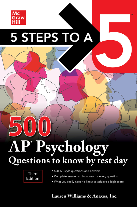 Cover image for book 5 Steps to a 5: 500 AP Psychology Questions to Know by Test Day, Third Edition