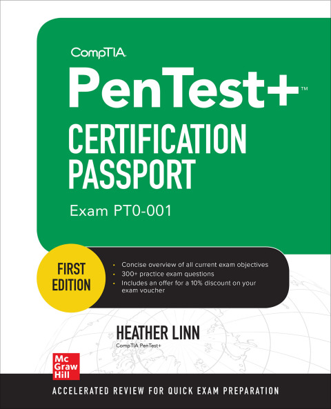Cover image for book CompTIA PenTest+ Certification Passport (Exam PT0-001)
