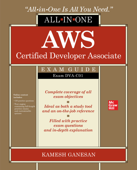 Cover image for book AWS Certified Developer Associate All-in-One Exam Guide (Exam DVA-C01)