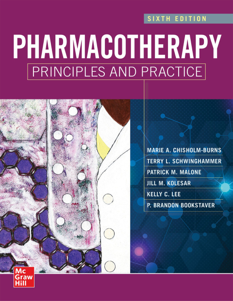 Cover image for book Pharmacotherapy Principles and Practice