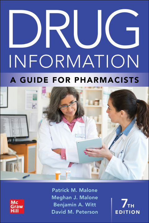 Cover image for book Drug Information: A Guide for Pharmacists, Seventh Edition