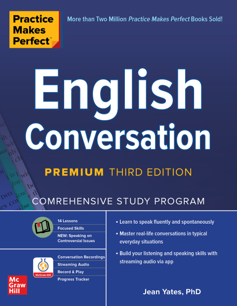 Cover image for book Practice Makes Perfect: English Conversation, Premium Edition