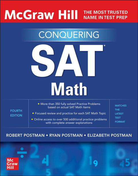 Cover image for book McGraw Hill Conquering SAT Math, Fourth Edition