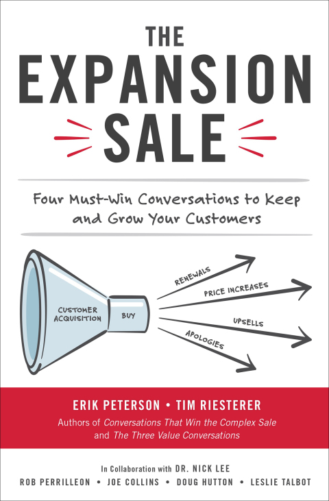 Cover image for book The Expansion Sale: Four Must-Win Conversations to Keep and Grow Your Customers