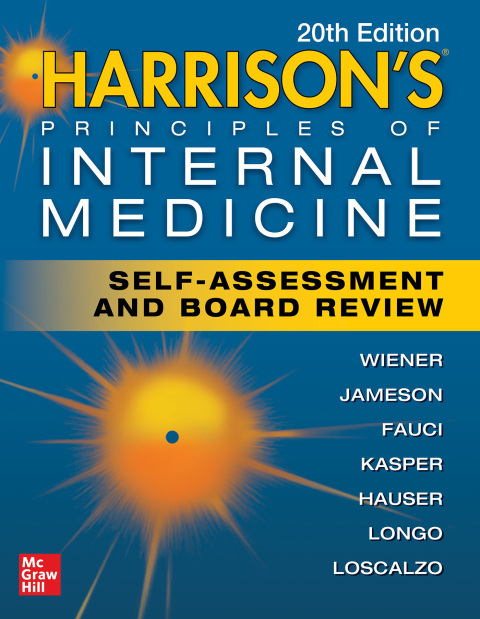 Cover image for book Harrison's Principles of Internal Medicine Self-Assessment and Board Review