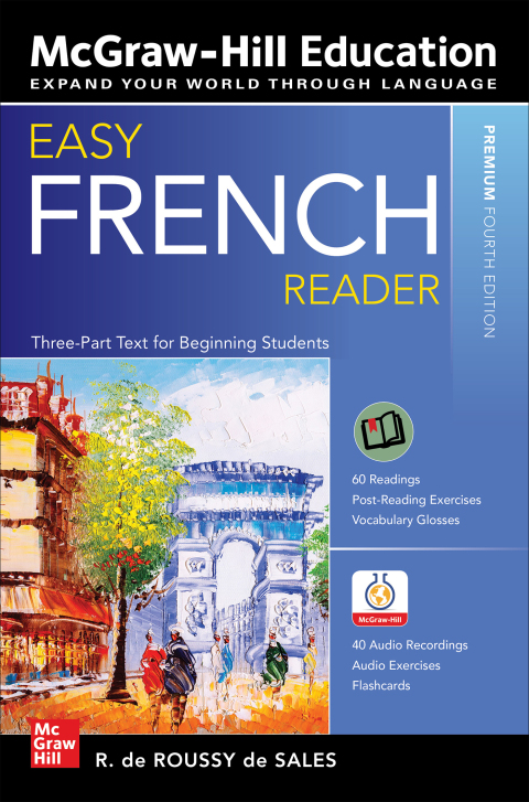 Cover image for book Easy French Reader, Premium Fourth Edition