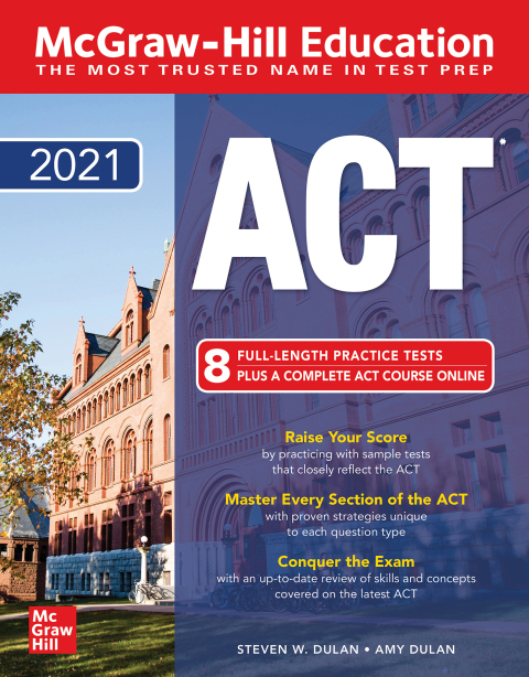 Cover image for book McGraw-Hill Education ACT 2021