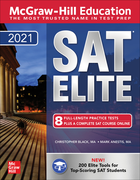 Cover image for book McGraw-Hill Education SAT Elite 2021