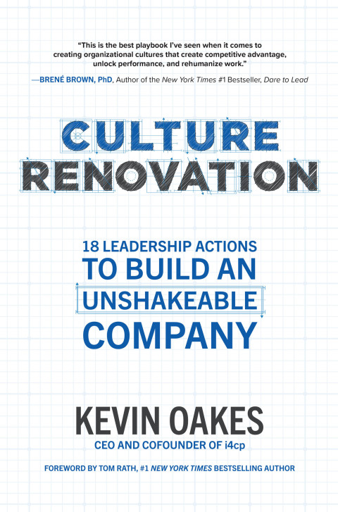 Cover image for book Culture Renovation: 18 Leadership Actions to Build an Unshakeable Company