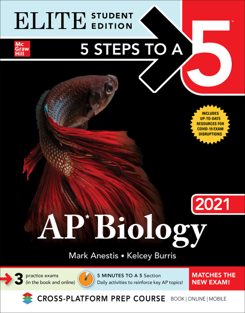 Cover image for book 5 Steps to a 5: AP Biology 2021 Elite Student Edition