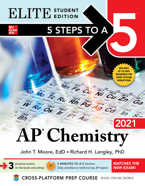 Cover image for book 5 Steps to a 5: AP Chemistry 2021 Elite Student Edition