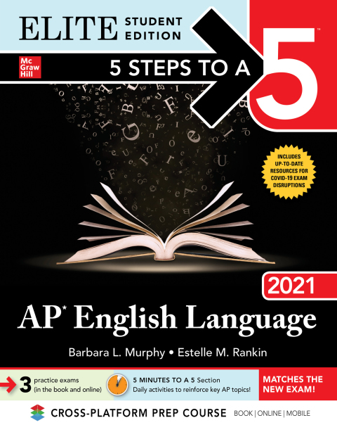 Cover image for book 5 Steps to a 5: AP English Language 2021 Elite Student Edition