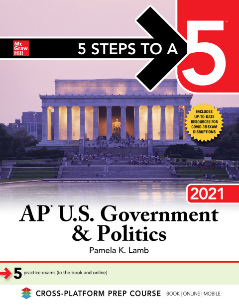 Cover image for book 5 Steps to a 5: AP U.S. Government & Politics 2021