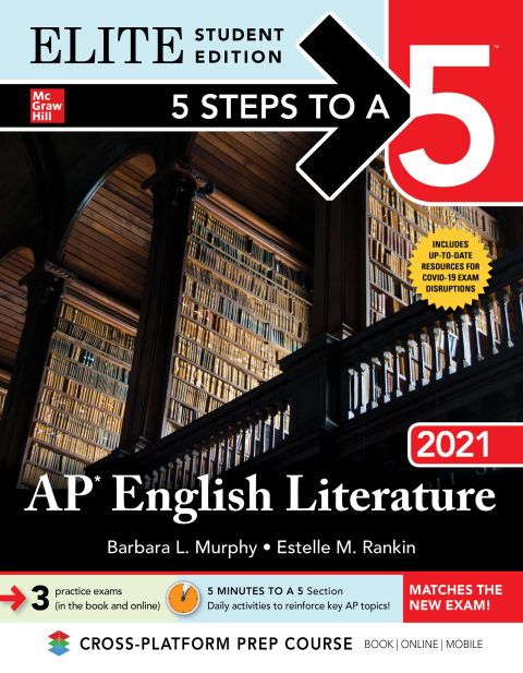 Cover image for book 5 Steps to a 5: AP English Literature 2021 Elite Student edition