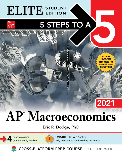 Cover image for book 5 Steps to a 5: AP Macroeconomics 2021 Elite Student Edition