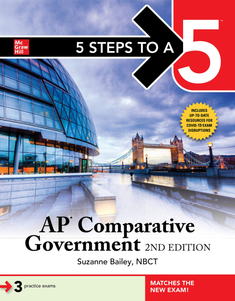 Cover image for book 5 Steps to a 5: AP Comparative Government, 2nd Edition