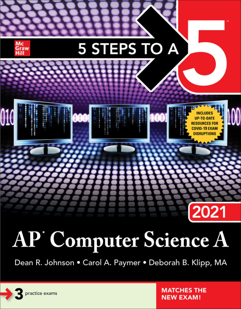 Cover image for book 5 Steps to a 5: AP Computer Science A 2021